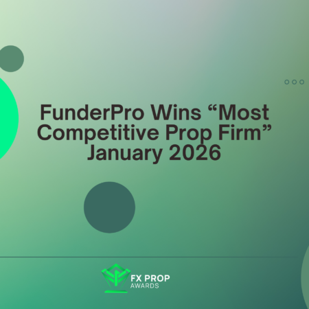 FunderPro Wins “Most Competitive Prop Firm” January 2026